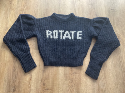 ROTATE  Birger Christensen Pullover mit Puffärmeln