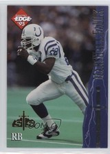 1995 Excalibur Sword and Stone Gold Master Set Marshall Faulk #32 HOF 4p7