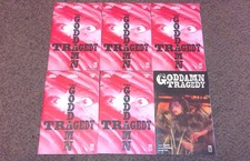 WHOLESALE LOT 6 GODDAMN TRAGEDY 1 + VARIANT - NEAR MINT+