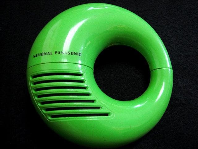 緑 ナショナル ラジオ R-72 クルン PANASONIC RADIO R72 National Panasonic R-72 Kurun Green Vintage AM Transistor Radio