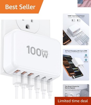Versatile 100W USB C Charging Block: Safe, Efficient, Portable Power Solutions