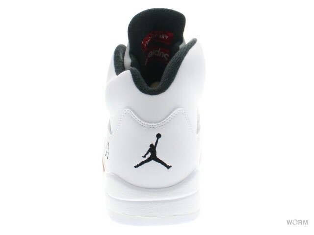 Size 9.5 - Supreme x Air Jordan 5 Retro White for sale online | eBay