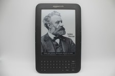 Amazon Kindle Keyboard D00901 3rd Gen 6" E-Ink Display Wi-Fi Digital E-Reader