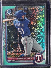 Acosta, Maximo - 2022 Bowman Chrome Prospect - 62/125