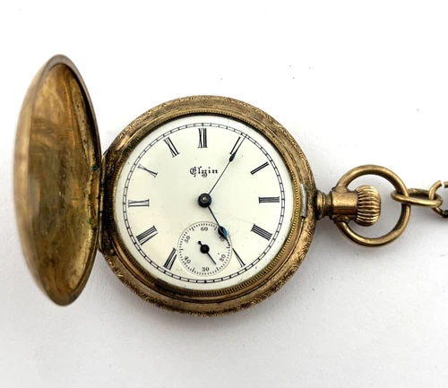 Elgin Antique Mechanical Pocket Watch 7J  0s  Gr.109  6325888 DOESN'T WORK