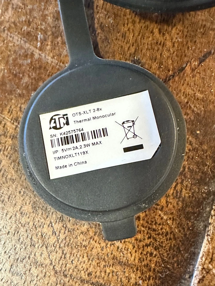 Monocular térmico ATN OTS-XLT 160 2-8x - sin cargador G542 Foto 4 de 4