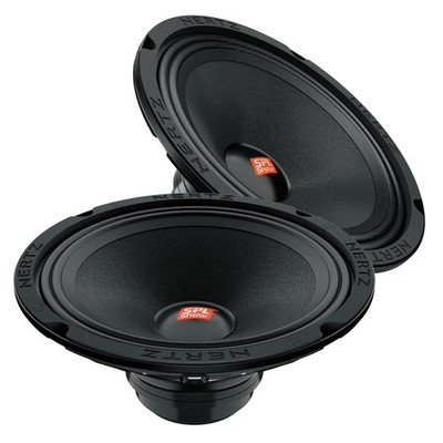 HERTZ SV-200-NEO 8'' SPL Midrange Speakers Pair Neodymium Waterproof 4-Ohm