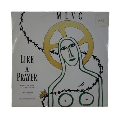 MADONNA Like A Prayer/ Act Of Contrition MLVC 12  Single 1989 Sire W7539T VG+/VG
