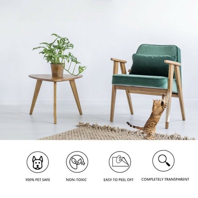 4x Cat Anti-Scratching Mat Sofa Protector Cover Möbel Scratch Guard Pads