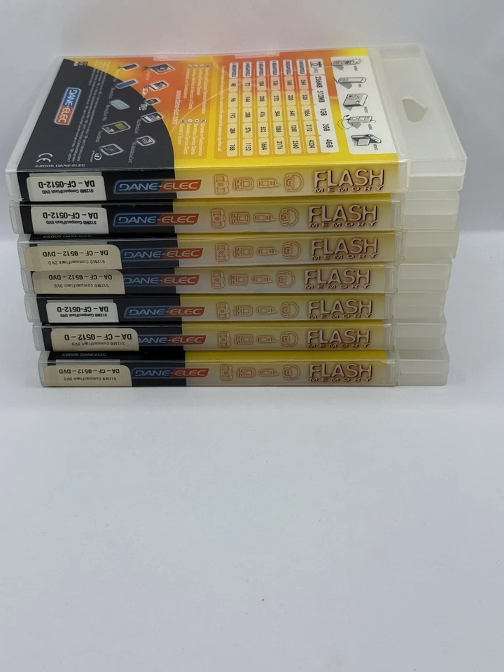 NIB Genuine Dane-Elec 512MB SD Memory Card SD-M512 - Made in Japan- - Image 3 of 4