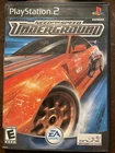 Need for Speed: Underground (Sony PlayStation 2, 2003) W/Manual