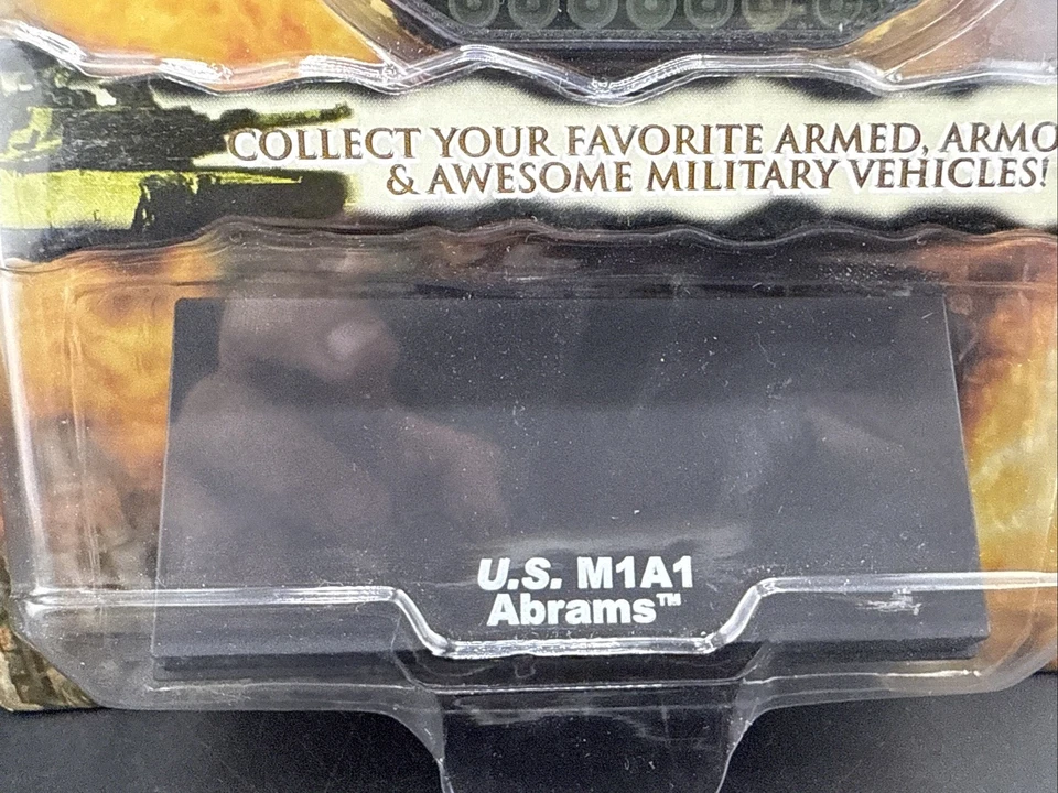 2006 Forces of Valor Macho Machines US M1A1 ABRAMS super camo very nice tank - Image 3 of 4