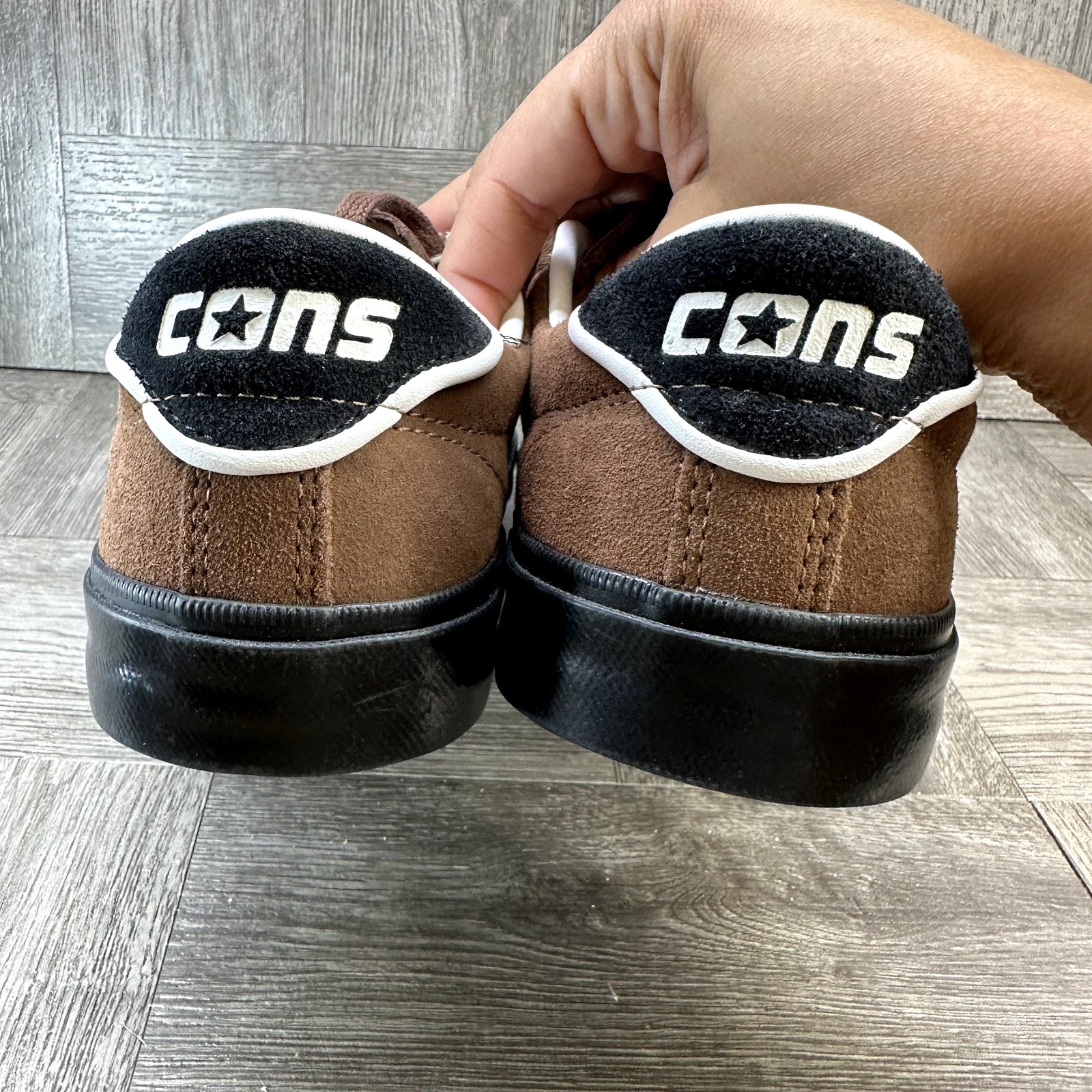 Converse Louie Lopez Pro Suede Skate Shoes Women's 8.5 Brown Black thumbnail 6