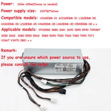 Power Supply For Dell XPS5880 3880 3681 3690 3890 7080 8940 7090MT 600W 500W 400