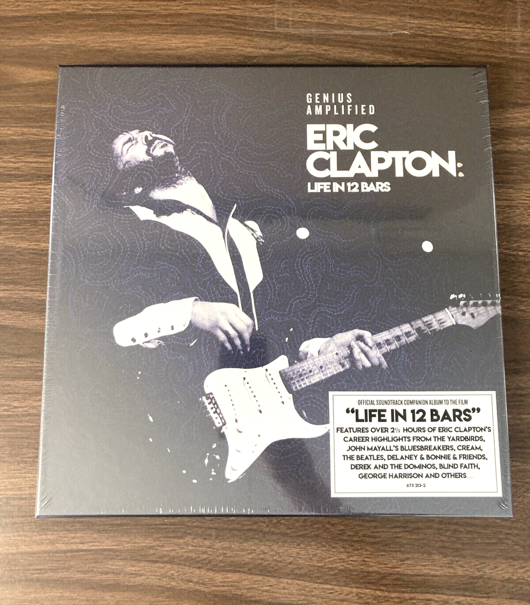 レア ４LP Eric Clapton Life In 12 Bars Eric Clapton - Life In 12 Bars (4xLP, Comp, RM + Box) NEW