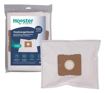 Staubsaugerbeutel für LG Electronics Turbo 4000 Turbo-4000 - 20 Stück Hooster