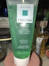 AVON Clearskin Medicated Body Wash Acne Treatment   Salicylic Acid 2  NEW