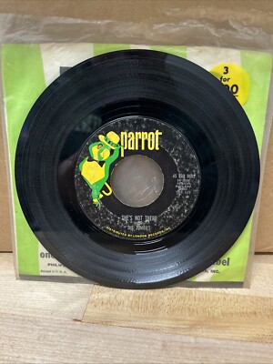 The Zombies, Parrot Records 45. She's Not There/You Make Me Feel So Good. Box 3