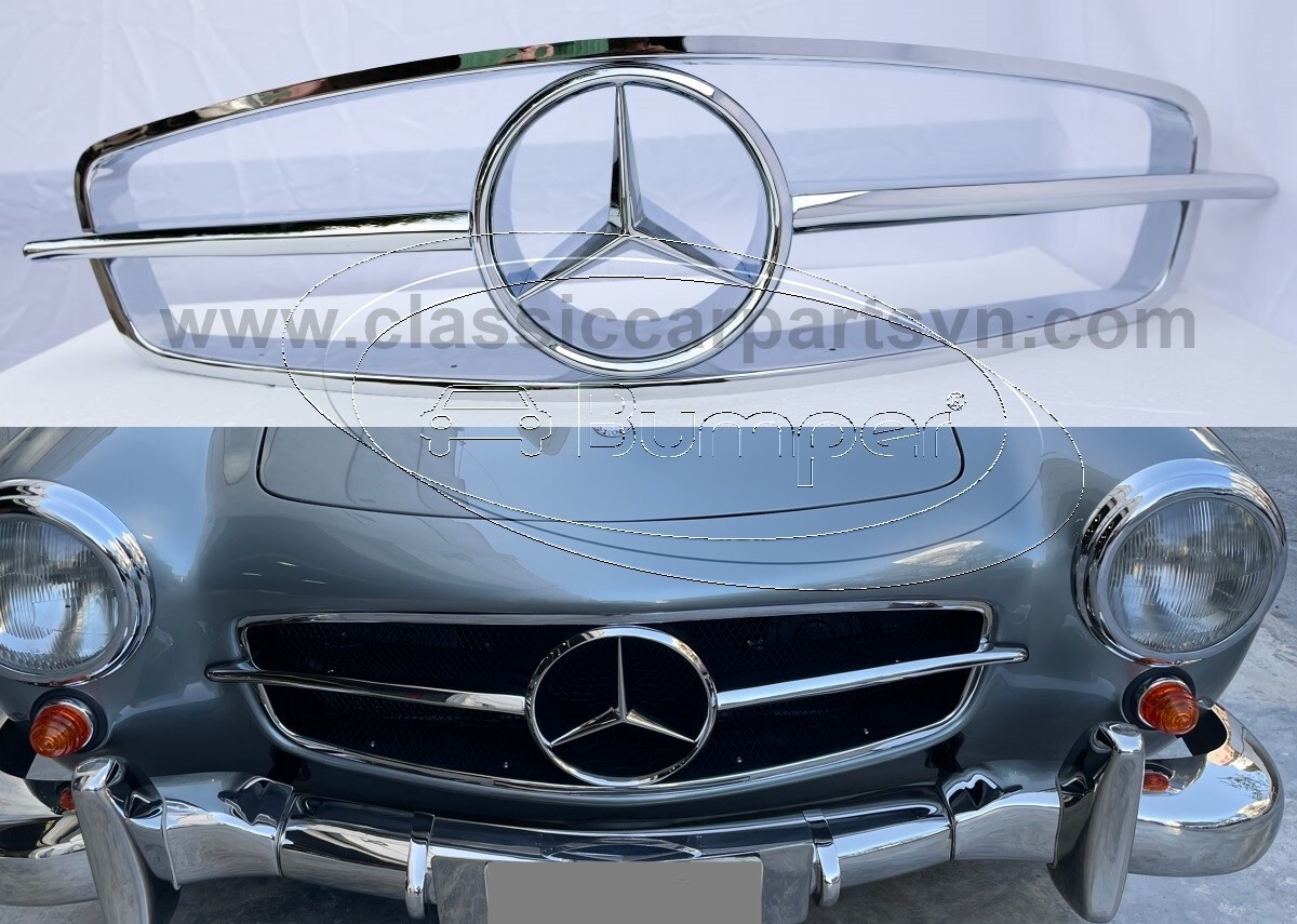 1955-1963 Mercedes-Benz 190 SL Roadster Front Grille | Genuine OEM