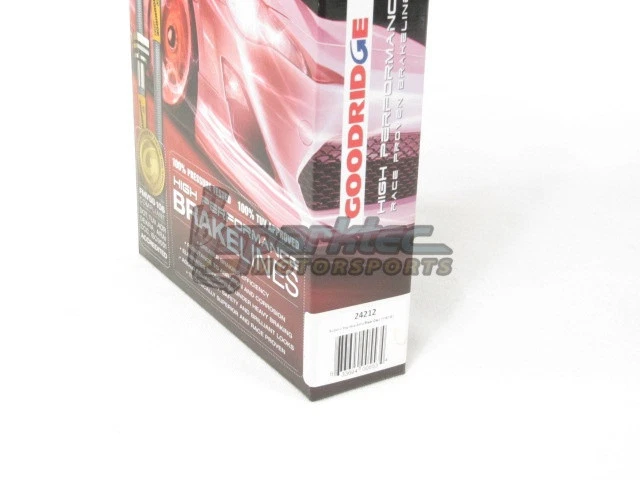 Goodridge G-Stop Stainless Steel Brake Line Kit for 90-01 Subaru Impreza Legacy - Image 3 of 4