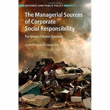 Managerial Sources Corporate Social Responsibility Spread Glob… 9781107066533 LN