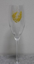 NEW!RARE! Andy Warhol × Dom Perignon Champagne Glass Edition Glasses Yellow F/S