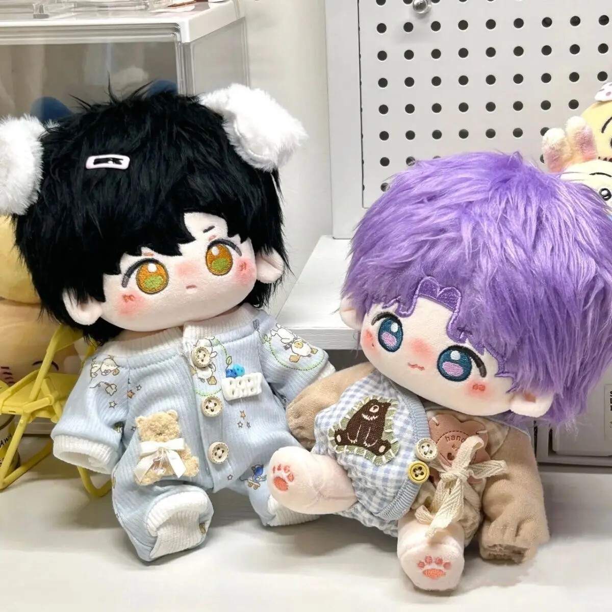 20cm Anime Love and Deepspace Cosplay Plush Stuffed Dolls Body