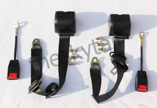 SUZUKI SJ410 SJ413 1 Point Lap Seat Belt Pair Drover Samurai Sierra Gypsy $83.15 - PicClick AU