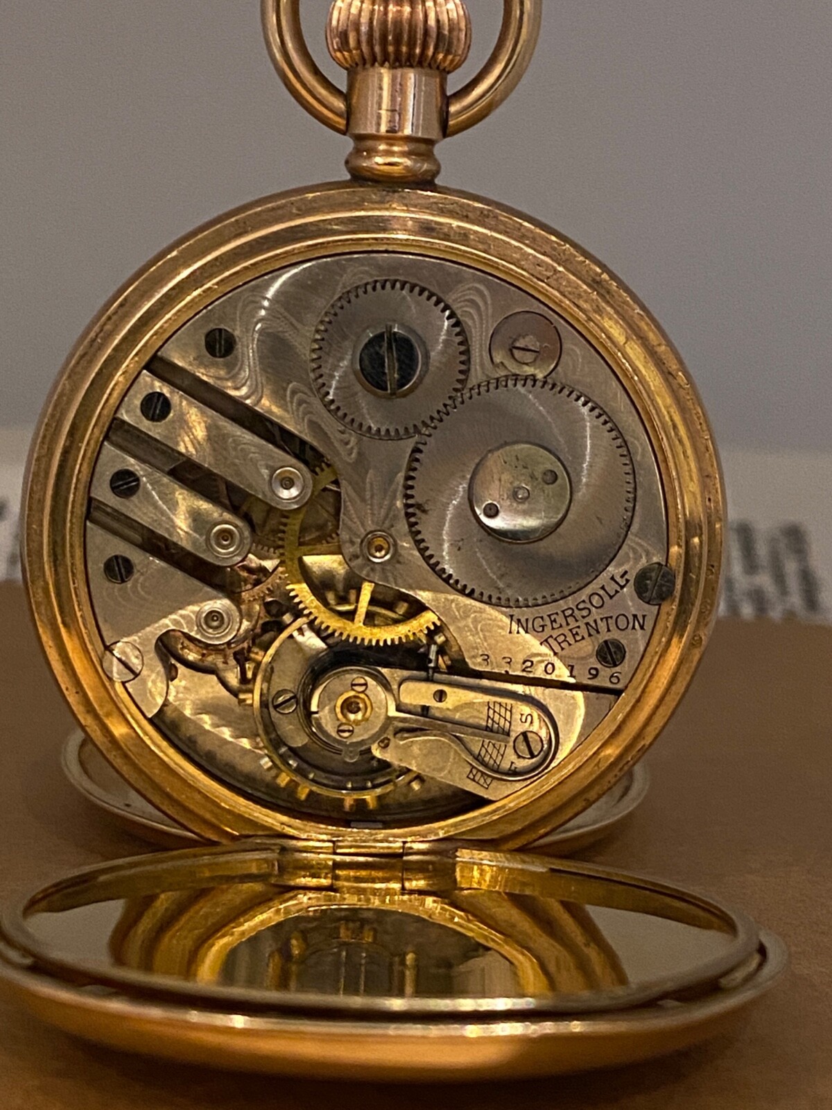 Trenton Watch Co. Grade 130 Pocket Watch image 1