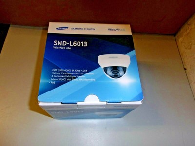 Samsung Techwin SND-L6013N/EX WiseNet Lite-2MP Network Full HD Dome Fixed Camera