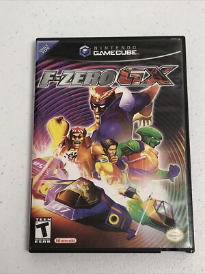 B6 F-Zero GX Nintendo GameCube Complete CIB W/ All Inserts