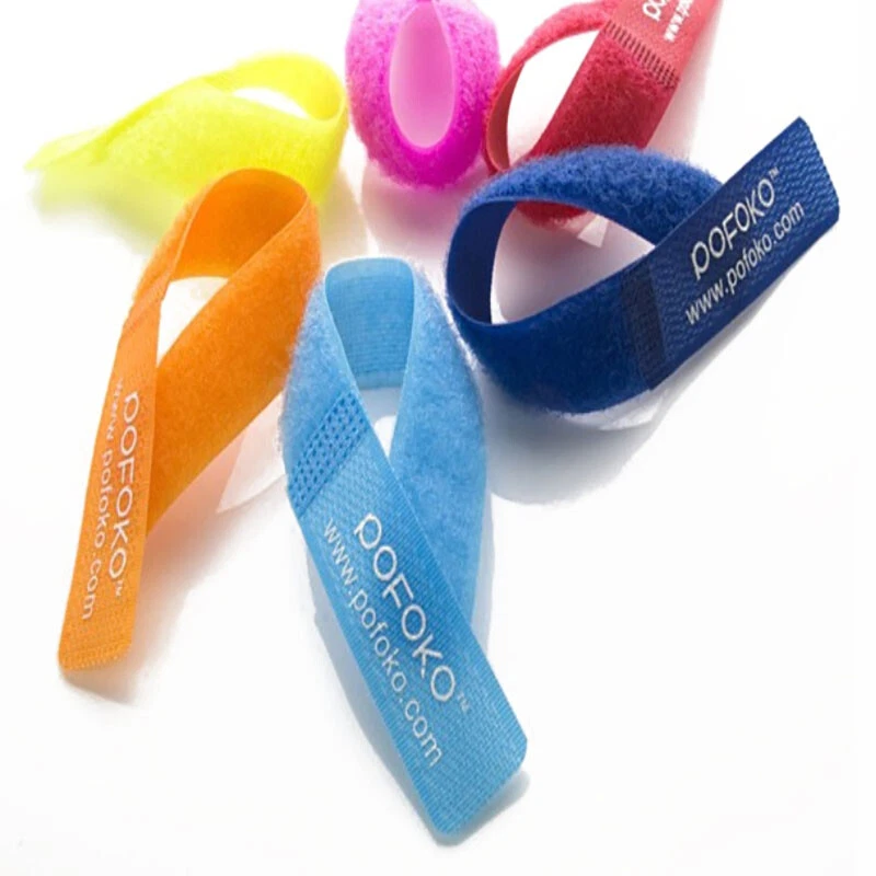 POFOKO Hook&Loop Ties Easy To Use Adjustable Double Sided -Various Colours - Image 3 of 4