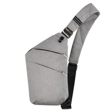 Sling Bag for Women Men, Anti Theft Crossbody Bags Travel Small 1.0light Grey
