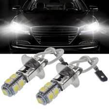 2X H3 LED Car Light Fog DRL Driving Lamp Flashlight Torches Replacement Bulb