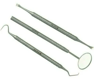 Dental Hygiene Cleaning Kit Scaler Tooth Scraper Oral Care Dental Mirror Dentist