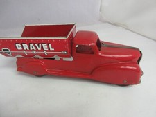 VINTAGE MARX GRAVEL SAND DUMP TIN TOY TRUCK 451