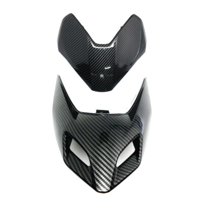 For Ducati Hypermotard 950 2019-2021  Carbon Fiber Front Headlight Fairing Set