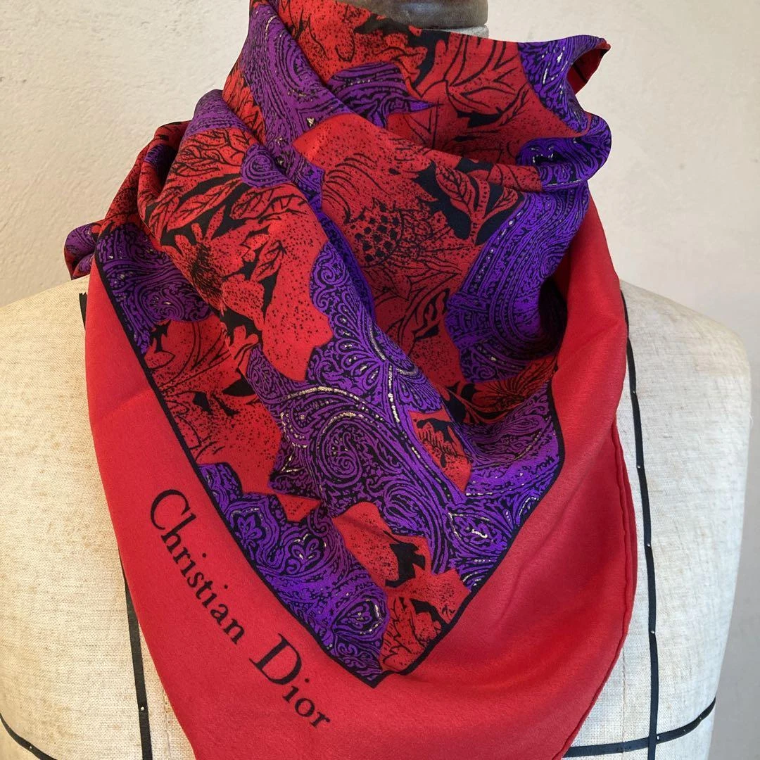 Christian Dior grande écharpe 87 cm 34