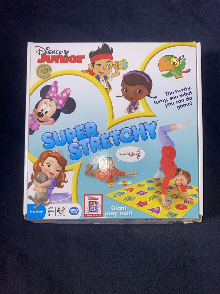 Disney Junior Super Stretchy Game, The twisty, turny, see what you can