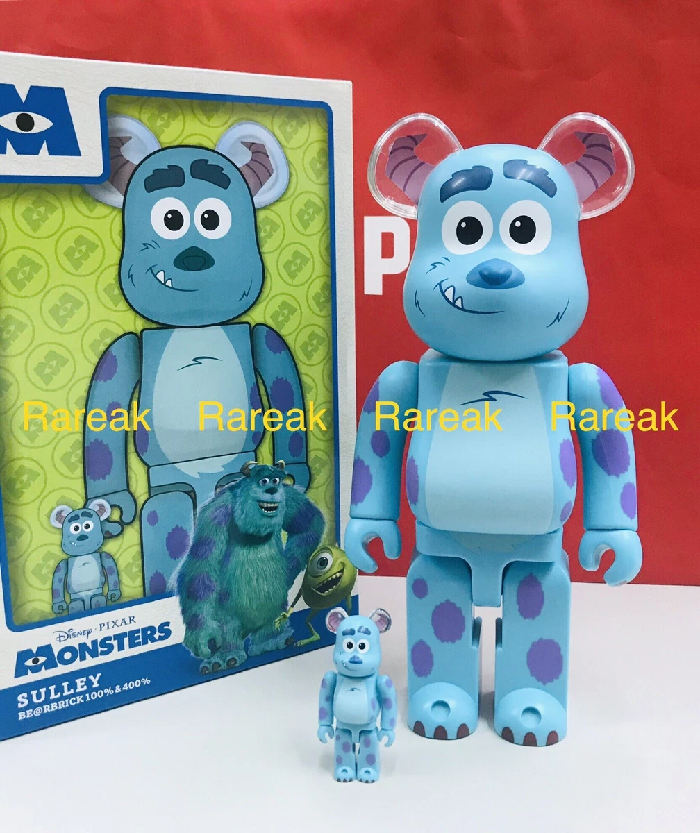 Medicom Bearbrick 2021 Disney Pixar Monsters Inc Sulley 400% + 100