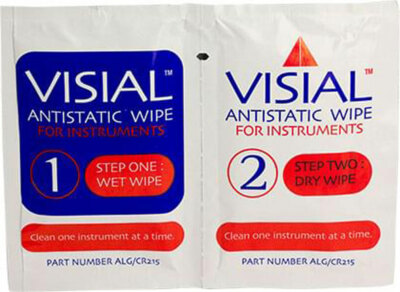 Visial Antistatic Wipe Packe1000 wet/dry wipes per carton