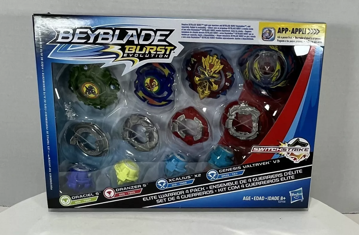  Beyblade Burst Evolution Elite Warrior 4-Pack - 4