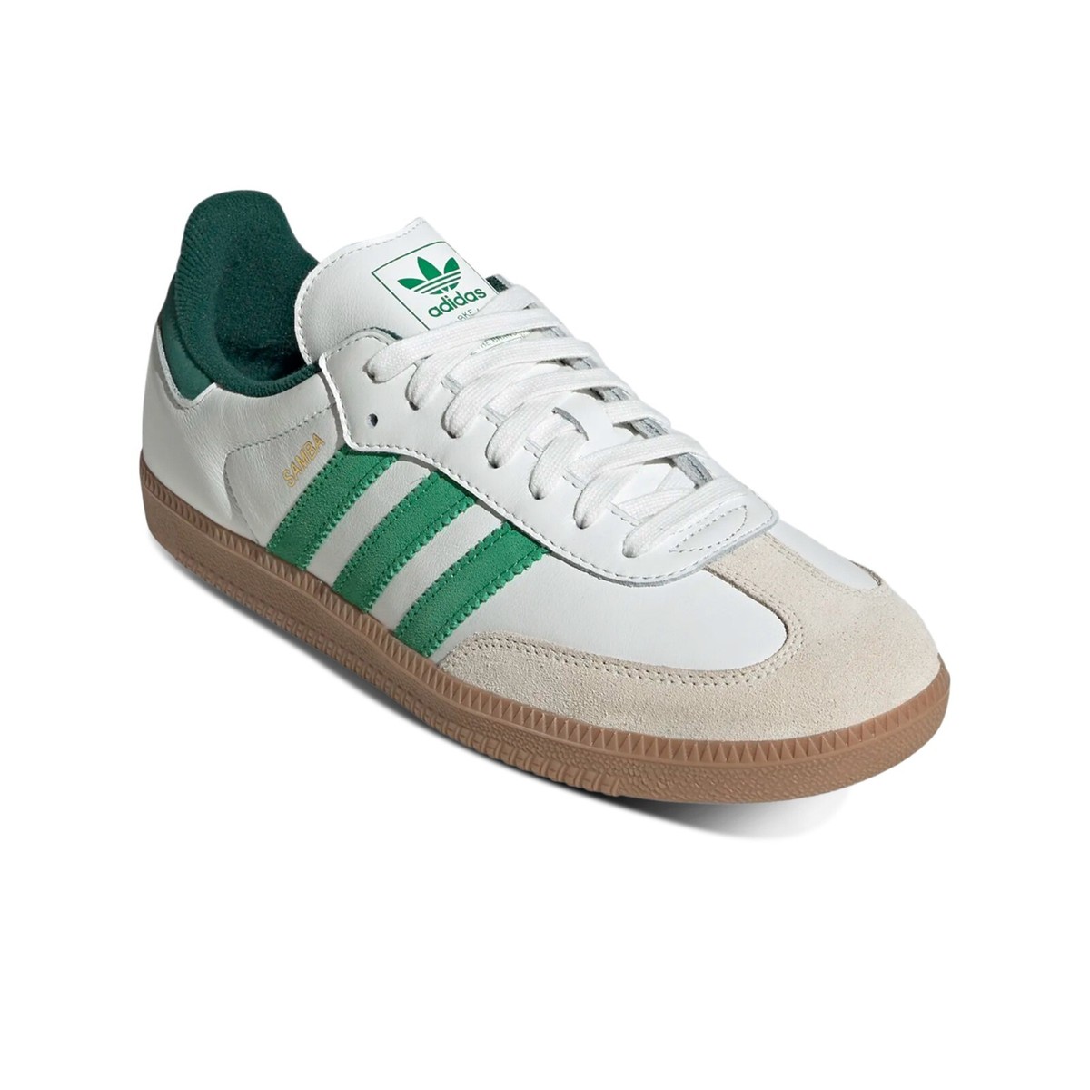 Size 6 - adidas Samba OG Wonder White Shadow Red Gum for sale