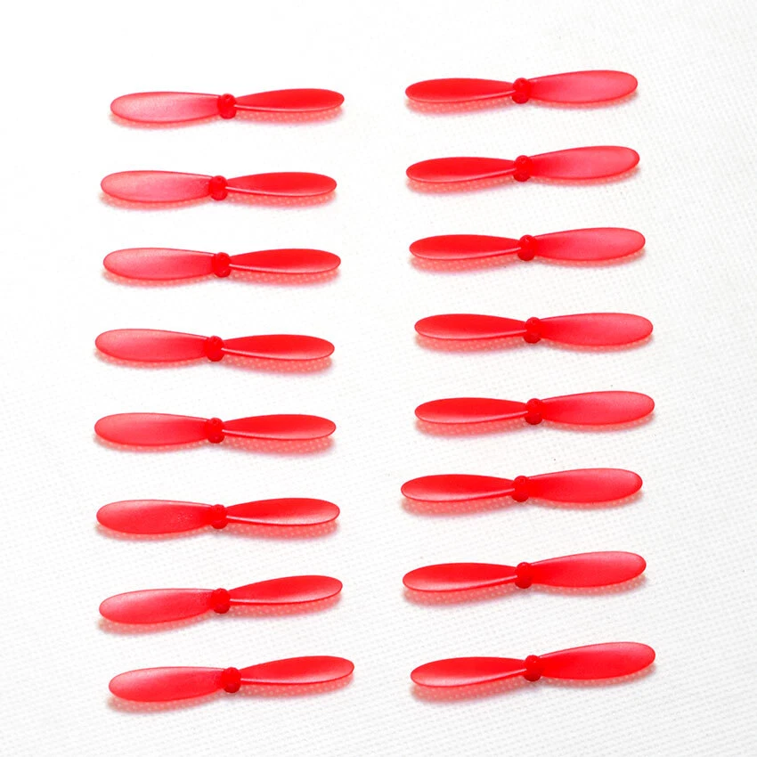 55mm Propellers Red color CW CCW 8 pairs for RC Racing mini Drone Quadcopter - Image 3 of 4