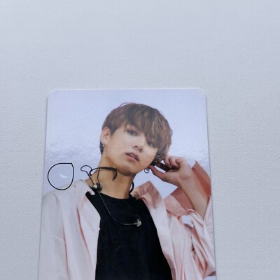 BTS The Wings Tour 2017 DVD Jungkook Photocard, official rare JK