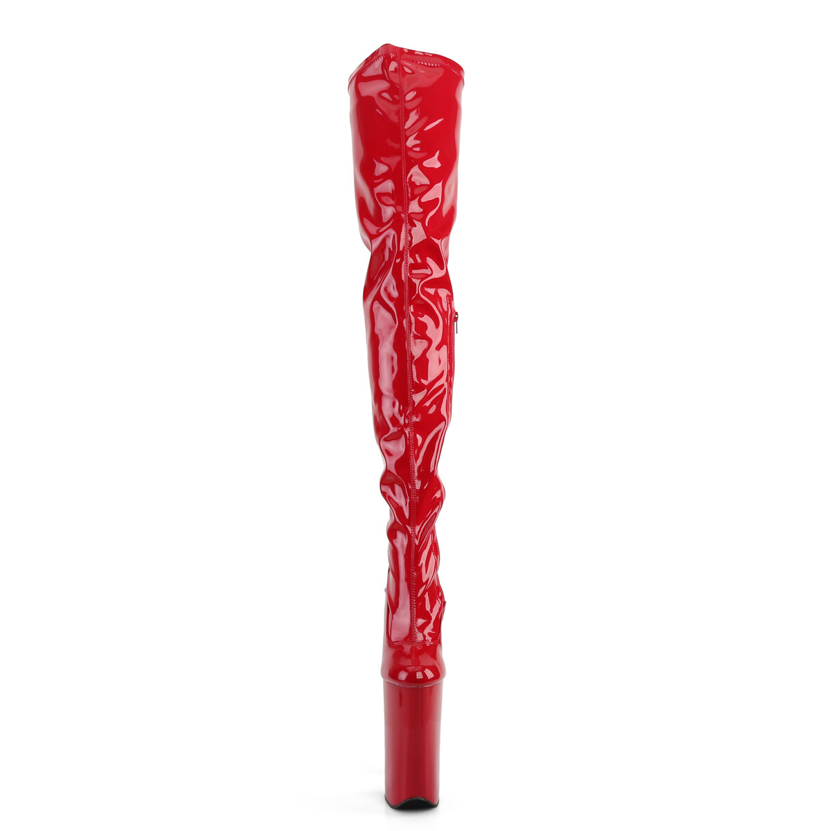 PLEASER BEYOND-4000 Women's Red Patent 10
