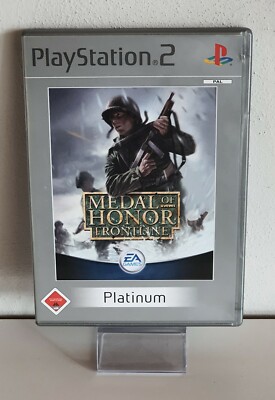 Playstation 2 PS2 Spiel Medal of Honor Frontline Usk 18 in OVP & Anleitung A9805