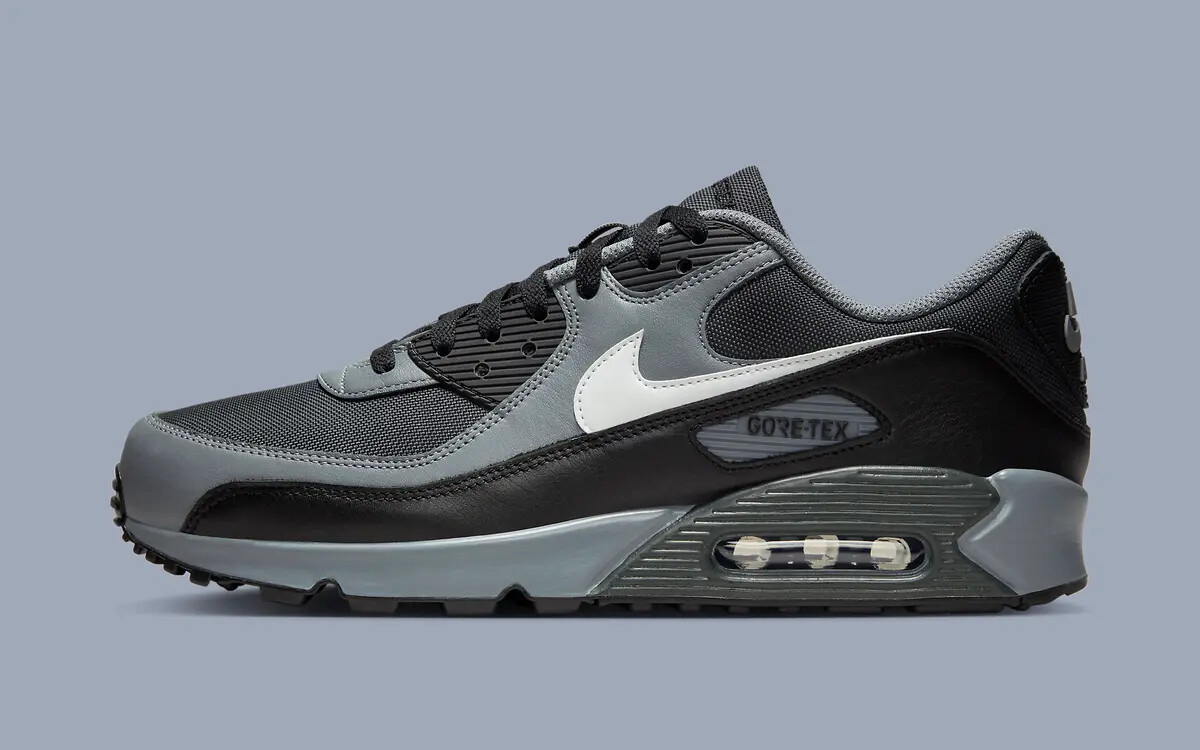 Nike Air Max 90 GTX Gore-Tex Shoes Smoke Grey White FD5810 Nike Air Max 90 GTX Gore-Tex Shoes Smoke Grey White FD5810