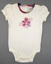 Baby Girl New Baby Gap 18-24 Month Purple Flower Bodysuit