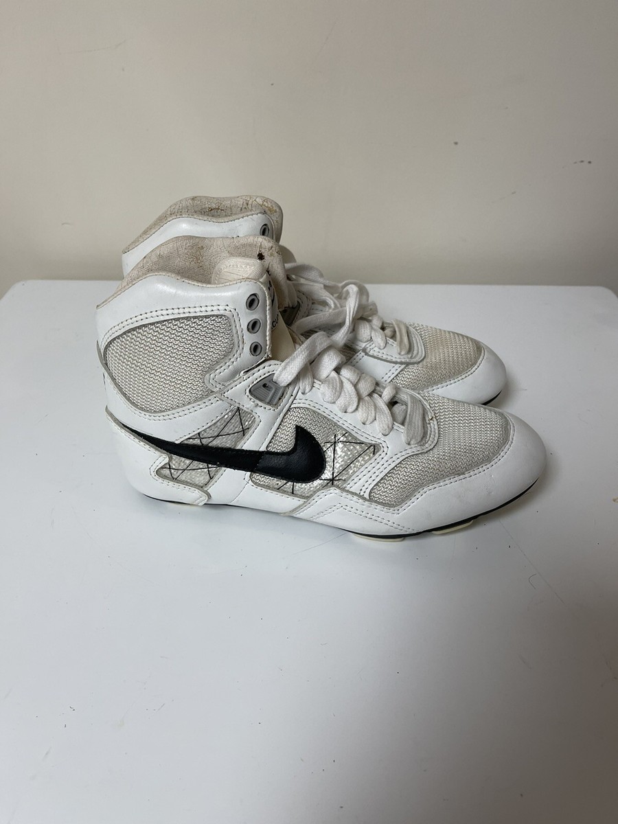 80s Vintage Nike Barracuda Stove High Top Football Screw In Cleats